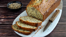 Cake aux graines de sésame