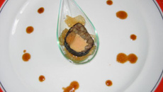 Sushi aveyronnais au pain d'épice et foie gras