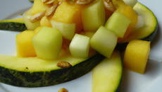 Salade melon courgette