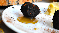 Truffes avec confiture de lait