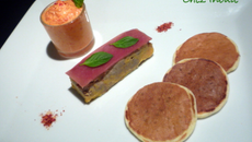 Lingots de foie gras sur un air basque