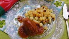 Boulettes de poulet, sauce Ketchup