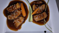Travers de porc au soja