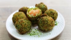 Cromesquis de crevettes à la Thaï