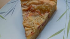 Tarte au Maroilles, lardons et pomme