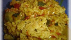 Risotto dinde curry