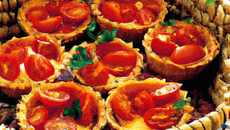 Jolis paniers de tomates