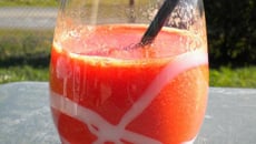 Smoothie poivron-oignon-mangue