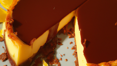 Cheese-cake au citron, soupçon de chocolat