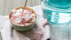 Guimauves roses maison