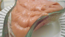 Crème pâtissière aux fraises