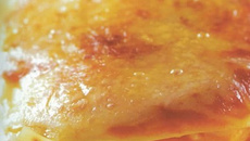 Lasagnes de fruits de mer ensoleillés