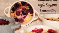 Clafoutis aux cerises et tofu soyeux