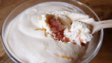 Mousse de pamplemousse