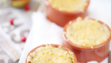 Petits parmentiers de canard à la Chicorée