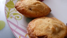 Les madeleines de Christophe Felder, au peanut butter et fourrage Nutella