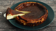 San Sebastian cheesecake