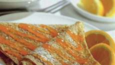 Crêpes à la chicorée façon clairette