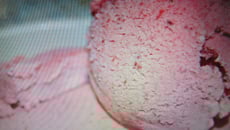 Ma crème glacée aux fraises