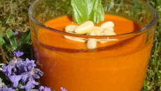 Gaspacho de poivrons rouges