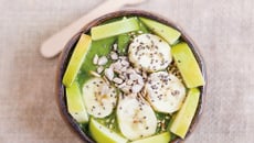 Bol de smoothie d’hiver