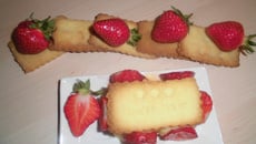 Petits Beurre aux fraises et sa crème de citron