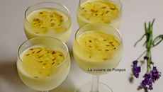Panna cotta à la lavande