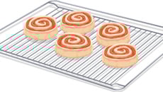 Mini pizzas roulées au jambon de parme