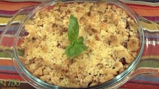 Crumble aux fruits d'été