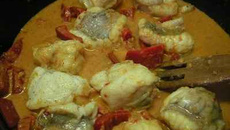 Lotte exotique au curry