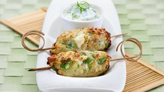 Brochettes de poisson thaïlandaises