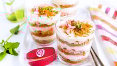 Tiramisu d’été épicé aux pommes Pink Lady®