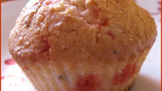 Muffins coco pralines roses