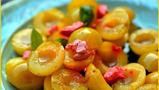 Soupe de mirabelles à la verveine