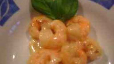 Scampis à l'orange