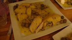 Poulet aux olives économique