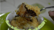 Crumble aux pommes et poires