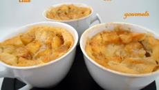 Clafoutis ananas, cannelle et lait de coco