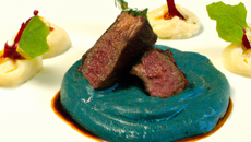 Filet de Biche et Purée de Blue Belle
