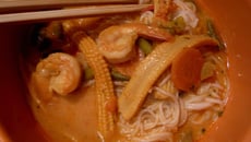 Soupe thaïlandaise aux crevettes