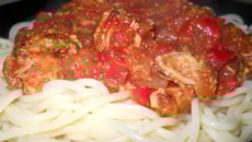 Spaghettis aux moules à la Catalane