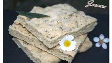 Focaccia aux anchoix