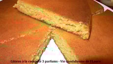 Gâteau à la compote 3 parfums