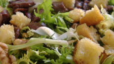 Salade de gésiers de canard