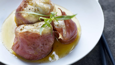Tournedos de lotte au Jambon Serrano Aoste Sélection