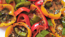 Salade de poivrons grillés