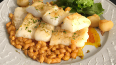 Filet de cabillaud et ses rondelles de Princesse Amandine