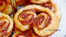Palmier à la confiture de lait et cacao