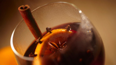 Vin chaud au cointreau