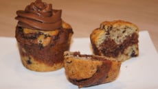Muffins au chocolat / lait de coco